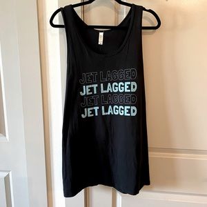 Jet lagged tank top 2xl